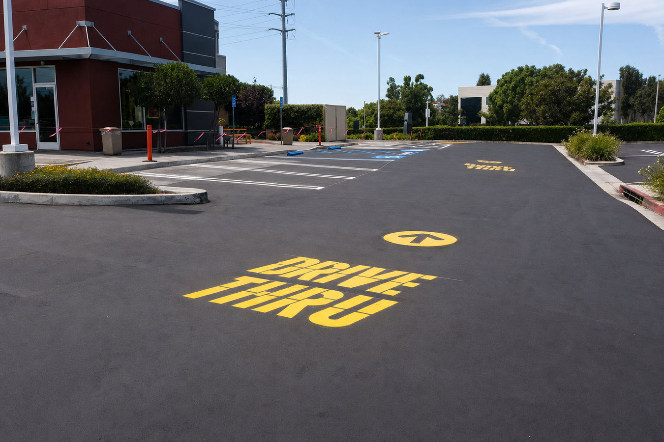 Parking Lot Maintenance in Elk Grove, CA