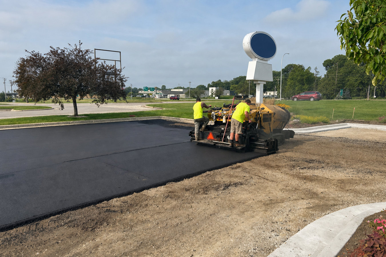Parking lot paving in Elk Grove, CA